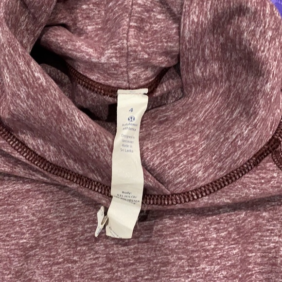 Lululemon Warm Your Core Long Sleeve Tee Size 4 - Picture 11 of 11